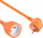 Electraline 20 m 20 m aia pikenduskaabel hingedega kaanega 16 Amp oranž 20857047 F