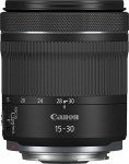 CANON objektiiv RF 15-30 mm F4.5-6.3 on STM (ultra-laia nurga zoom, 5,5 astmeline optiline pildistabilisaator, keskne makro režiim, 67 mm filtrikeere, &uuml;hildub kuni 7 astmega kehasiseselt) Mustanahaline