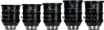 SIRUI Jupiter Macro T2 Full Frame Cine Prime objektiivi komplekt (24mm, 35mm, 50mm, 75mm ja 100mm kinobjektiivi komplekt) EF Mount kaameratele.