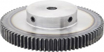 Mootori hammasrataste moodul 1M90Hambad Puur 8/10/17 mm madala s&uuml;sinikusisaldusega terasest hammaste metall 1 tk (12 x 4 x 1,8 mm)
