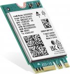 Binardat WiFi 6E kaart M.2 AX200 WiFi v&otilde;rguadapter, Intel AX200 kiip Bluetooth 5.0, 3000Mbps Dual Band 2.4GHz/5GHz OFDMA & MU-Mimo s&uuml;learvutile Windows 10/11