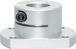 1 St&uuml;ck runde quadratische kompakte Flansch-Montagetyp Cast mit Schlitz Welle unterst&uuml;tzt Komponenten f&uuml;r die Automatisierung der linearen Bewegung Durchmesser 6/8/10/12 (Compact-DXZCAL,D20MM 34pcs)