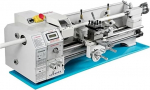 Mini-Metalldrehmaschine 1,1 kW, 8,7 x 23,6 Zoll / 220 x 600 mm, Drehzahl mit 3-Backen-Futter f&uuml;r Gewinde (220 V)