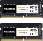 【DDR4 RAM ainult s&uuml;learvutitele】GIGASTONE 16GB Kit (2x8GB) DDR4 2666MHz (2400MHz v&otilde;i 2133MHz) PC4-21300(PC4-19200/17000) CL19 1.2V SODIMM 260Pin Non-ECC puhverdamata s&uuml;learvutite salvestusruumi uuendamine