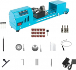 150 W Mini Lathe Beads Machine Miniature Buddha Bead Lathe DIY Woodworking Buddha Bead Lathe Drill Rotary Tool 12 V/24 V for Knives, Seals, Jewellery, Glass, Gemstones (Gener