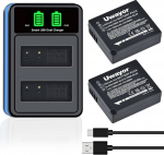DMW-BLG10 aku + LED USB topeltlaadija