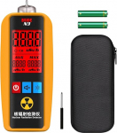 BSIDE N3 Nuclear Radiation Detector Geiger Counter with Large LCD Switchable Alarm Portable Dosimeter Beta Gamma X-Ray Radiation Meter for Sea Food Medical Industry Marble