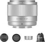 VILTROX 56 mm f/1.7 XF objektiiv, suure avaga autofookusobjektiiv APS-C ja STM sensoritele, &uuml;hilduv Fujifilm X-E3, X-E4, X-T5, X-T4, X-T30 II, X-S10, X-T30, X-H1, X-H2 (h&otilde;bedane)