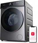 roborock Zeo Lite Washer Dryer with Zeo-Cycle Drying Technology, 10 kg Wash, 6 kg Drying, 27 Washing Programmes with App Control, LintClear Self-Cleaning System, Automatic Dosing
