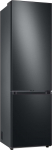 Samsung Bespoke RB38A7B6AB1/EF Fridge/Freezer Combination, Cool Select+, Twin Cooling+, Metal Cooling, No Frost+, 35 dB(A) Noise Level, Digital Inverter Technology, Premium Steel, 203 cm, 387