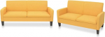 ShGaxin 2 Piece Diivan Set Fabric Yellow Diivanid ja diivanid, diivan, diivan, elutuba, diivan teismeliste tuppa, l&otilde;&otilde;gastav diivan, diivan magamistuppa, polsterdatud diivan, 278214