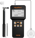 AH-UVCBA valgusm&otilde;&otilde;tur, UVB, UVC test UV indeks, UVC kiirguse intensiivsus, UVA rekord w/m&sup2; UVC jaotumine. UVA.