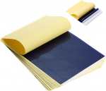 50 Pcs Tattoo Thermal Stencil Transfer Paper Printer Paper 11.7"&times;8.3" for Tattoos