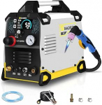 SSIMDER plasmal&otilde;ikur 50 Amp Non-Touch Pilot ARC plasmal&otilde;ikur koos k&otilde;rgsagedusliku Pre Post Flow gaasi ja 2T/4T plasmal&otilde;ikuriga 12 mm puhta l&otilde;ikega