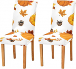 K&otilde;rvitsad S&uuml;gis tooli katte komplekt s&ouml;&ouml;gitoa jaoks Stretchy s&ouml;&ouml;gitoa tooli Slipcover Restoran Hotell eemaldatav pestav k&ouml;&ouml;gitool Slipcover