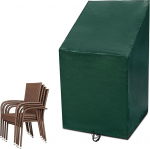 Funshot Aiatoolide kate, veekindel, kaitsev kate aiatoolidele, tuulekindel, UV-kindel, aiatoolide kattekate virnastavatele toolidele, k&otilde;rge seljatoega reclin-toolide kate, 68 x 96 x 110/150 cm.