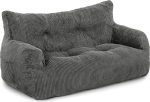 Pamapic Bean Bag, suur Bean Bag tool koos t&auml;idisega, 2-kohaline diivan kaasaskantava k&auml;epidemega, kaasaegne ergonoomiline Beanbag Adult, mugav tool elutuppa, magamistuppa, m&auml;ngutuppa, hall