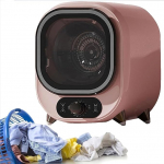 Kompaktne kaasaskantav kahekordse temperatuurireguleerimisega kondenseerimiskuivati, v&auml;ike kondenseerimiskuivati 0,8 kg mahutavusega, roostevabast terasest trummel, t&ouml;&ouml;pinnal seismiseks (C)