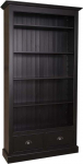 Casa-Padrino maal&auml;hedane raamaturiiul must 109 x 39 x K. 210 cm - Maal&auml;hedane elutoa m&ouml;&ouml;bel