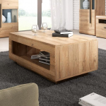 Lomadox Grandson kohvilaud tammepuust moodsa stiiliga avatud kambriga B x K x S u. 110 x 44 x 60 cm