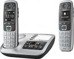 Gigaset E560A & E560HX - 2 DECT k&auml;sipulti koos automaatvastajaga - juhtmeta vanemtelefon - h&auml;daabik&otilde;ne 4 numbriga - lisah&auml;&auml;lteenupp - eriti suurte nuppudega klahvistik, h&otilde;bedane