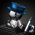 aokway auto telefonihoidja, magnetiline telefonihoidja auto/laua jaoks, &uuml;hildub iPhone 12/11 Pro/11/XS Max/8 jne, universaalsed auto tarvikud, isadep&auml;eva kingitus kodu kaunistamiseks (sinine)