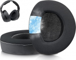 SOULWIT jahutusgeeliga asendusk&otilde;rvapadjad Sennheiser HDR160(HDR 160/RS160/TR160), HDR170(TR170/TR 170/RS170)/HDR180(TR180/RS 180) k&otilde;rvaklappidele, asendusk&otilde;rvapadjad m&uuml;raisolatsioonivahuga.
