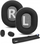 Cloud III asendusk&otilde;rvapadjad ja peapaelakate, mis &uuml;hilduvad HyperX Cloud Alpha, Cloud III, Cloud II, Cloud Alpha S m&auml;ngukomplektide k&otilde;rvapadjadega (hingav kangas / k&otilde;rgekvaliteediline vaht).