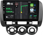 [6G + 128G] IPS 9-tolline Android 15 autoraadio Honda Fit 2004-2007 / Honda Jazz 2001-2006 Navi Octa Core'iga [Sisseehitatud CarPlay/Android Car/DSP/peegel Link/GPS/360 kaamera/Bluetooth 5.0/USB