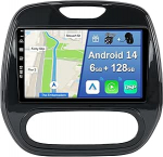 [6GB + 128GB] Android 13 autoraadio Renault Captur (2014-2019)-[Integreeritud CarPlay/Android Car/DSP/GPS]-9-tolline IPS puuteekraan CAM+MIC-DAB/peeglilink/Bluetooth 5.0/AHD/360