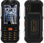 Vastupidav telefon, Senior mobiiltelefon suurte nuppudega, mobiiltelefon valju heliga eakatele, Dual LED, neli kaarti neli ooterežiimi, 18000mAh suur aku, mahutab 9 perekonna numbrit