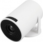 V&auml;ike projektor, 1080P Full HD 8000LM kaasaskantav filmiprojektor, 270&deg; reguleeritav nutikas koduprojektor HDMI, USB, 3.5 heliliidesega, Bluetoothiga