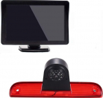 Transporter 4,3-tolline LCD-monitor + 3. pidurivalgus tagurduskaamera veekindel &ouml;&ouml;n&auml;gemiskaamera Van Fiat Ducato X250 X290 Bus Box/Peugeot Boxter/Citroen Jumper jaoks