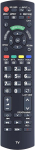 N2QAYB000487 Universaalne kaugjuhtimispult, mis &uuml;hildub Panasonic Viera TX-L32C3B TX-L19E3B TX-L32E3B TX-L37E3B TX-L42E3B TX-L37U2B TX-L42U3B TX-L26X20B TX-L32C4B TX-P50U20B TX-P-P-P-P50U2 p0B 42U30 B