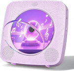 Gueray kaasaskantav CD-m&auml;ngija: Lilla: Raadio CD-m&auml;ngijad Laste CD-m&auml;ngija Discman 1800 mAh aku k&otilde;lariga Eemaldatav tolmukate Kaugjuhtimispult FM-raadio USB AUX-funktsioon Lilla