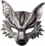 MIMIKRY Fox poolmask EVA vahust valmistatud maskiball mask Fox mask kost&uuml;&uuml;mi aksessuaari