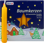 OLShop AG 2 naturaalset kuusek&uuml;&uuml;nla pakend umbes 14 x 110 mm (2 x 16 tk) J&otilde;uluk&uuml;&uuml;nlad P&uuml;ramiidk&uuml;&uuml;nlad