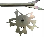Zentrierfinder Fr&auml;smaschinen & Rohrverschraubungen 10C120mm Durchmesser 304 f&uuml;r Edelstahl Mehrzweck-Messkrallen