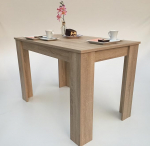 M&ouml;bel SD Sonoma Dining Room Table Rough Sawn Oak Light 110 x 70 cm
