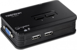 TRENDnet TK-207K 2-portiline USB KVM l&uuml;liti (sisaldab 2x KVM-kaablit)