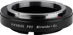 Fotodiox Pro objektiivi adapter, Miranda objektiiv Sony Alpha kaamerale nagu Sony A100, A200, A230, A290