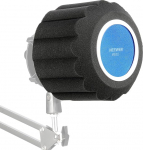 NEEWER mikrofoni isolatsioonikilp Pop kaitse, tuulekaitse mikrofoni Pop Filter Mask Shield vokaalkabiini salvestuste jaoks, heli neelav viiekihiline vaht akustiline varustus 43-68 mm mikrofonidele