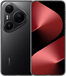 HUAWEI Pura 80 Pro nutitelefon 12GB+512GB, 1-tolline Ultra Lighting HDR kaamera, topelt-telefotoobjektiiv &uuml;lisuure sensoriga, AI m&uuml;rasummutus, 5170mAh, Supercharge, glasuuritud must