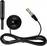 Digitale TV-Antenne f&uuml;r den Innenbereich, kompakte 13,5 x 6,8 cm TV-Antenne mit Signalverst&auml;rker & Magnetfu&szlig; f&uuml;r 4K 1080P Smart TVs, DVB-T & USB-Tuner (Schwarz)