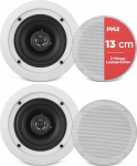 Pyle PDIC51RD Lakke paigaldatavad seinak&otilde;larid - 5,25" paar 2-Way Midbass Woofer k&otilde;larid 1'' Polymer Dome Tweeter Flush Design w / 80Hz - 20kHz sagedusvahemik & 150 Watti Peak Lihtne paigaldus