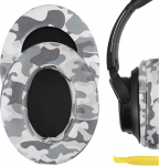 Geekria QuickFit proteiinnahast asendusk&otilde;rvapadjad Sony WH-CH700N, WH-CH710N k&otilde;rvaklappide k&otilde;rvapadjad, k&otilde;rvakuppide remonditarvikud (Camo)