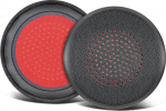 SOULWIT Lambskin asendusk&otilde;rvakate Plantronics Voyager Focus UC B825/1&2 UC, Voyager 4210/4220, Polster Poly BlackWire 5200/C5200/5210/C5210/C5220/7225, Backbeat Sense jaoks.