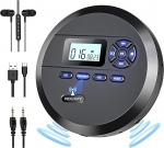 Kaasaskantav CD-m&auml;ngija, DESOBRY CD-m&auml;ngija kaasaskantav koos k&otilde;larite ja FM saatjaga, Discman autosse, 2000mAh aku, k&otilde;rvaklapid, AUX-kaabel