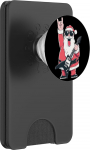 Cooles Weihnachtsmann-Rockmusik-Gitarren-Design PopSockets PopWallet f&uuml;r MagSafe