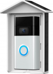 Solar Charger Compatible with Ring Video Doorbell (2020 Release), Battery Operated Video Doorbell (J1, J7, J7C, J7Plus) and Security Camera (with Micro USB Port)